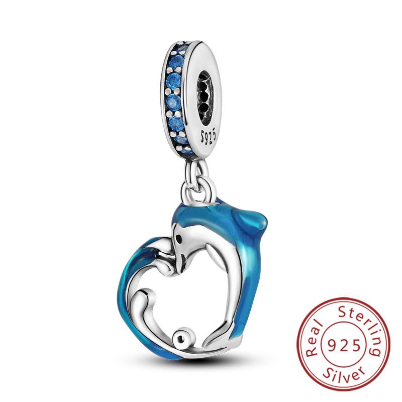 Fit Original Copper Charm Beads Cute Animal Puppy Dog Cat For Bracelet Diy Women Fine Jewelry Making