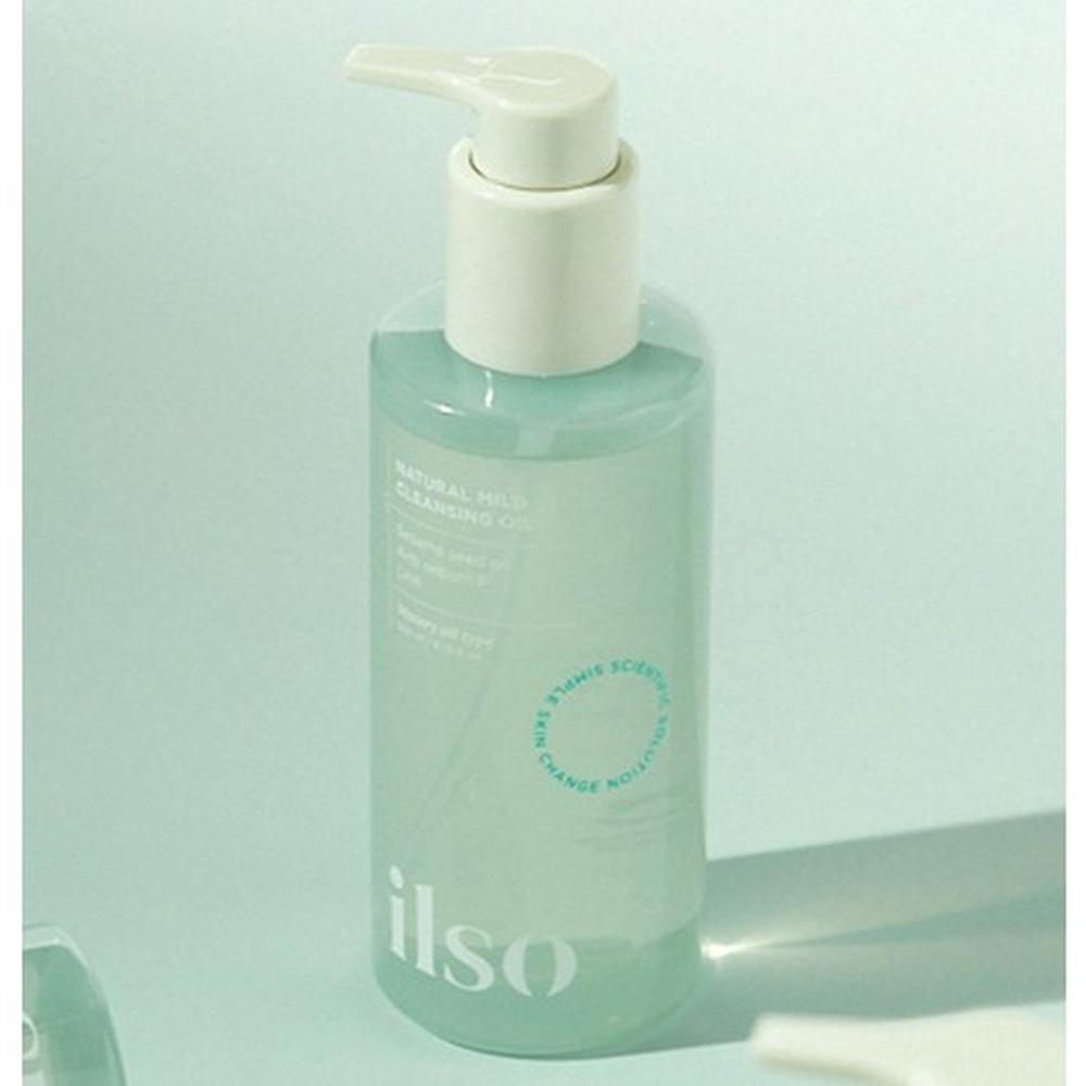 ilso Natürliches mildes Reinigungöl mit geringer Reizung 200ml – Sanfte Reinigung, Make-up-Entfernung, Koreanisch