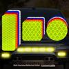 Reflective Car & Motorcycle Safety Warning & Decorative Scratch Sticker