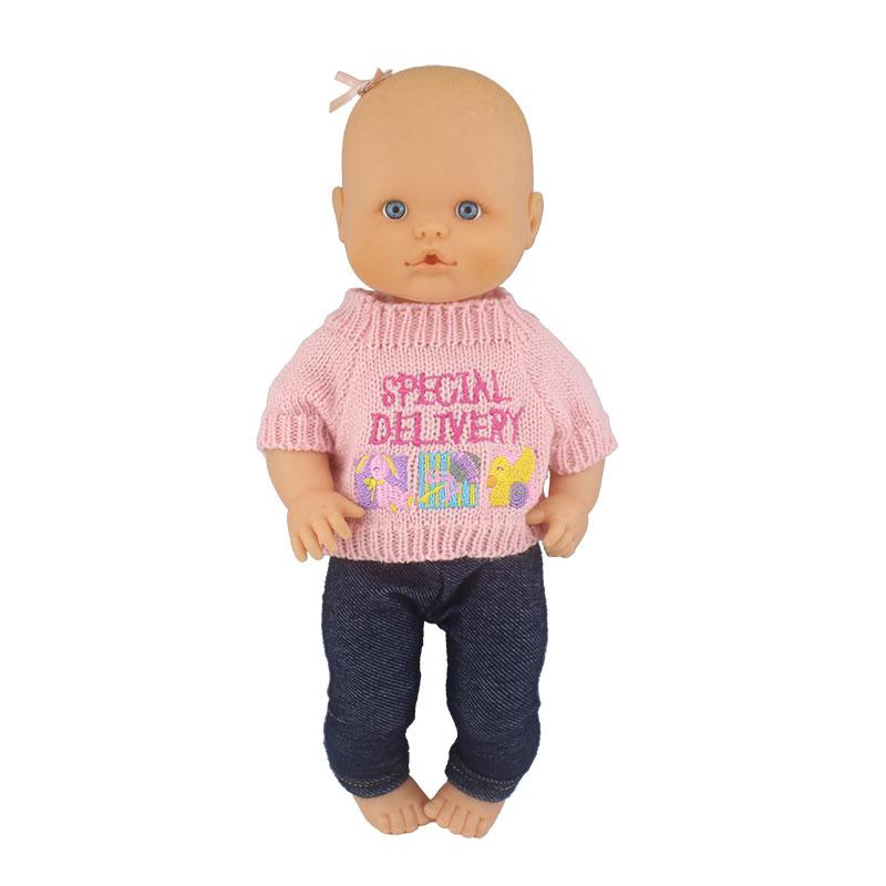 Sweater+Pants New Doll Clothes Suit For 32cm Nenuco Baby Doll 12 13 inch Bebe Doll Accessories