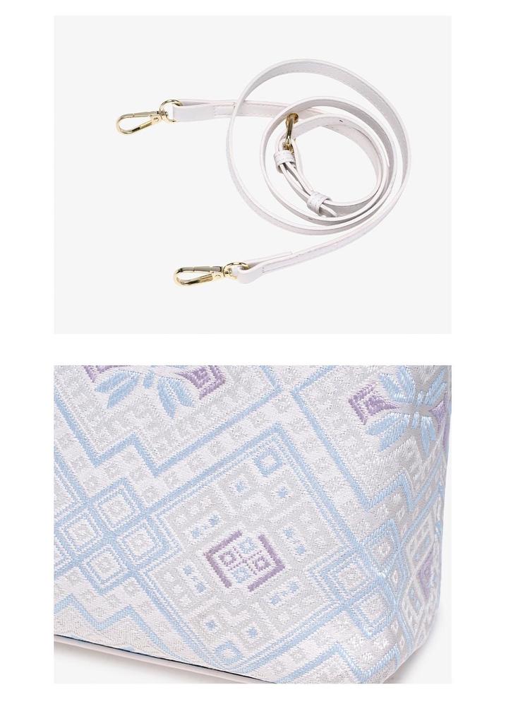 2026 Guangxi Zhuang Brocade Crossbody Bag – New Fashionable Small Square Shoulder Bag for Women, Chinese Style.