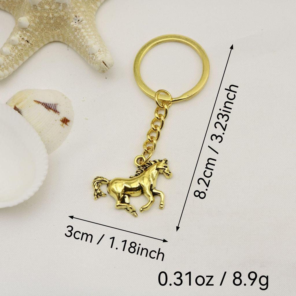 XiYin Running Horse Keyring Pendant