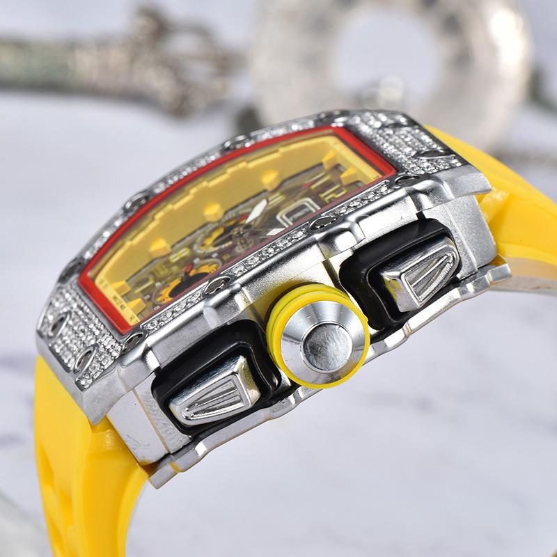 Barrel-Shaped Quartz Watch with Multifunctional Design and PU Strap