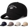 Pattern California Baseball Cap Outdoor Adjustable Sun Protection Breathable Hat