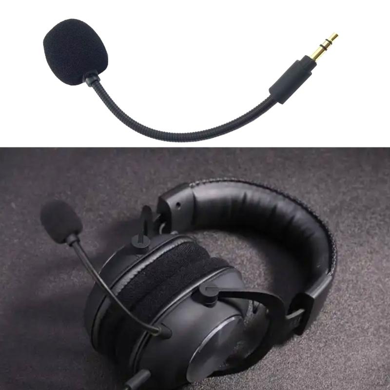Upgraded Microphone Replacement for G233 G433 Gaming Headphone Noise Cancellation Backup Removable Microphone Gaming