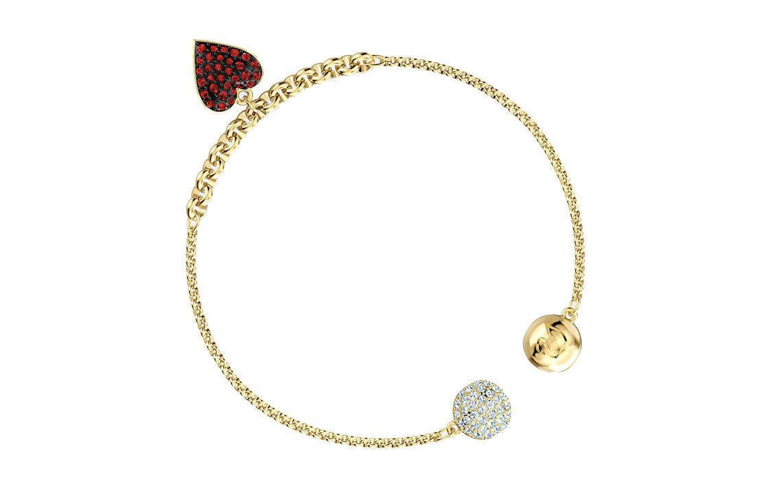 Swarovski REMIX Armbänder Damen Gold 5535346 Gold|M beige