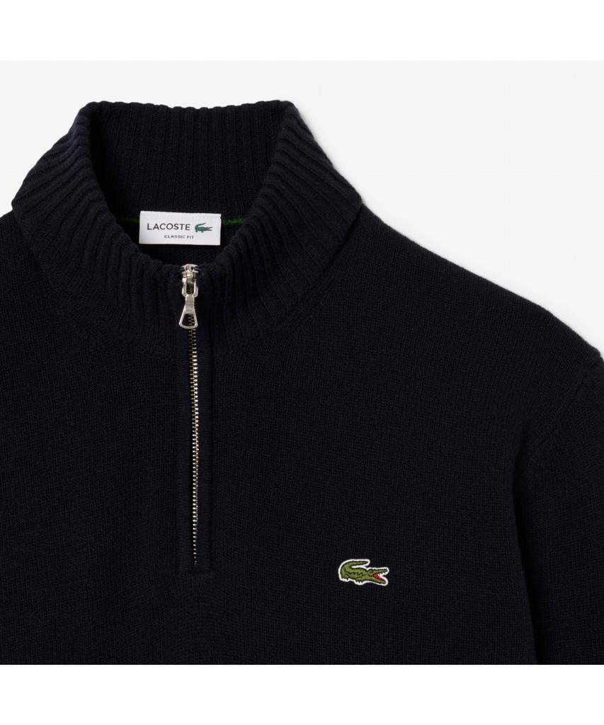 LACOSTE Men'S Wheat Wool Half-Zip Sweater Ah3052-55N 166