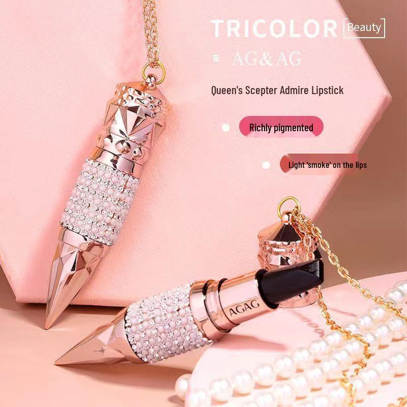 AGAG Magic Queen Doppel-Tube Matter Samt-Lippenstift: 6 Langanhaltende Farben, einschließlich Rotten Tomato.