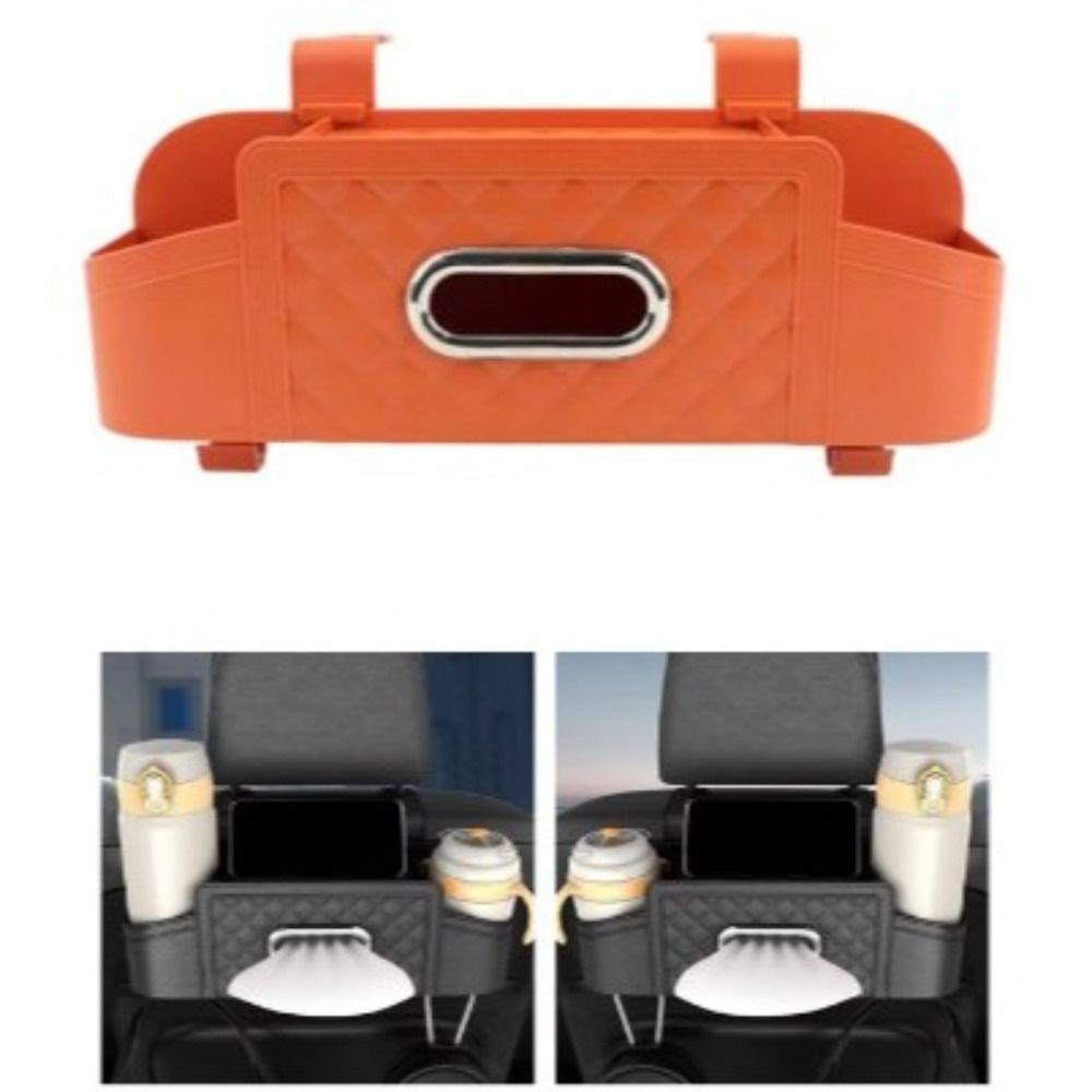 with Hook Car Backseat Storage Box Universal Auto Backseat Tissue Holder  Car Organizer