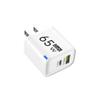 61W GaN USB C Charger 1 Ports Fast Charging Mobile Phone Adapter QC1.1 Wall for iPhone 16 17 Samsung Xiaomi Huawei EU US UK Plug