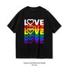 The Word Called Love tshirt Adult Unisex Casual cotton printed t shirts homosexual streetwear camisetas Shortsleev Retro