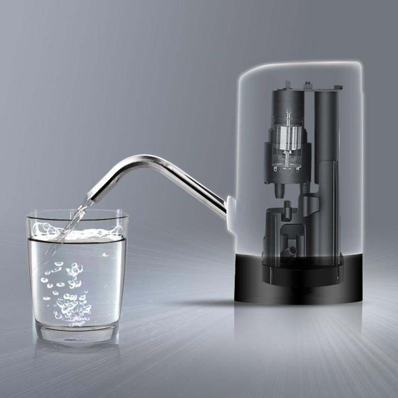 Portable Electric Pallet Bottled Water Pump Wireless Automatic Water Dispenser USB Rechargeable Bucket Bottle Dispenser