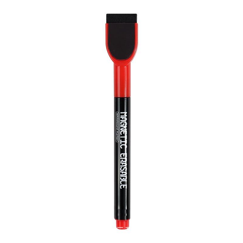 Colors Magnetic Erasable Whiteboard Marker With Brush For Office Kids Drawing Graffiti