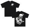 Forward Observations Group T-shirt Scheletro della Morte Unisex Street Gothic T-shirt in Saldo T-shirt Moda Top Oversize T-shirt Streetwear