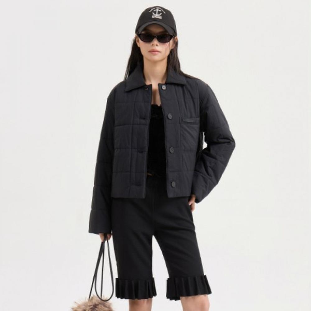 Lucky Chouette Crop Padding Jumper Lqucw25700 NYD (navy)/36(55)