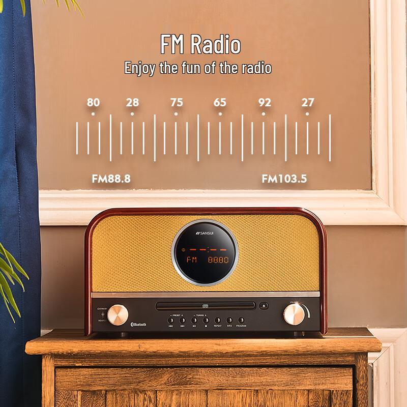 Shanshui MCB800 HIFI Wireless Bluetooth Speaker with CD/Radio