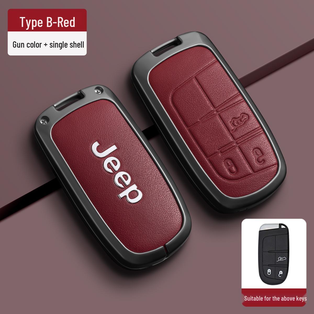 

Чехол для ключей Jeep для Compass, Renegade, Cherokee, Grand Commander