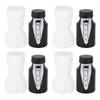 26PCS Hochzeit Seifenblasenflaschen Braut und Bräutigam Form Mini Seifenblasen Partyflasche für Jahrestag