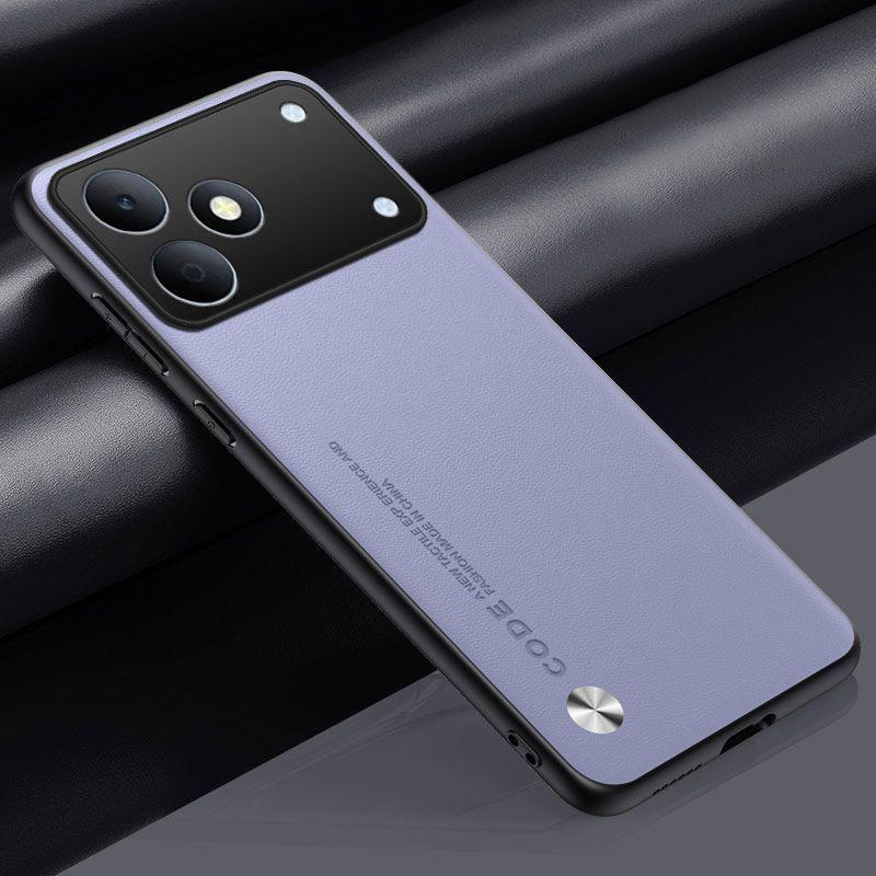 

PU Leather Case For Realme Note 80 4G 6.74 RMX5388 Back Cover Silicone Full Protection Phone Case For Realme Note80 Coque Funda realme Note 80 светло-фиолетовый