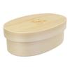 Marimo Craft SNOOPY Wooden Cutlery Wooden Bentwood Lunch Box W170 X H58 X D110mm & (Akubi Design) Approx. SPZ-4264