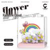 Bionic Eternal Flower Building Blocks: Sunflower and Rose Assembly Toy for Children