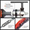 Hand Crank Drill All Steel Casting Drilling Drill Portable Mini Manual Drill with Double Pinions Hand Drill Tool for