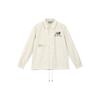 New Balance Jackets Unisex Ecru Lapel Moderate Other NAA24013-BEI