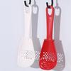 Multifunctional Filter Colander for Rice Spoon Household Kitchen Grinding Cooking Spoon Drain Spoon Kitchen Supplies