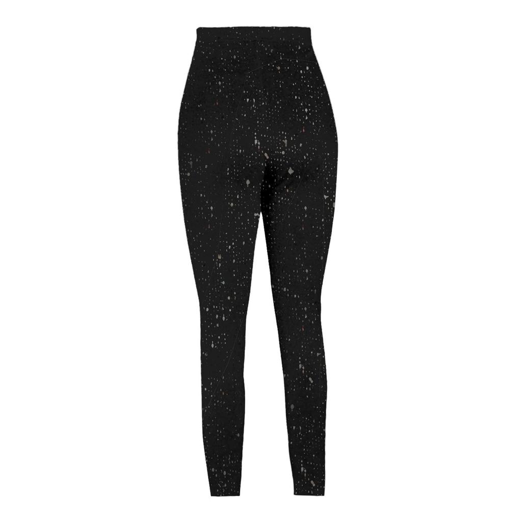 Women's Fashion Sequin Pants High Waist Flash Casual Base Slim Pants