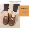 2025 Winter Women's Plus Velvet Warm Indoor Slippers - Old Beijing Style