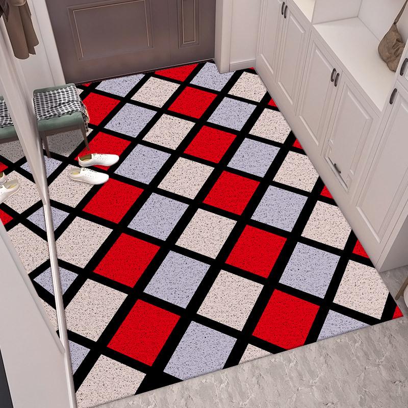 Cuttable Non-Slip Cartoon Door Mat - Wear-Resistant Entrance Foot Pad