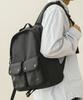 The Earth Cordura Ballistic 2 Pocket Daypack - Black