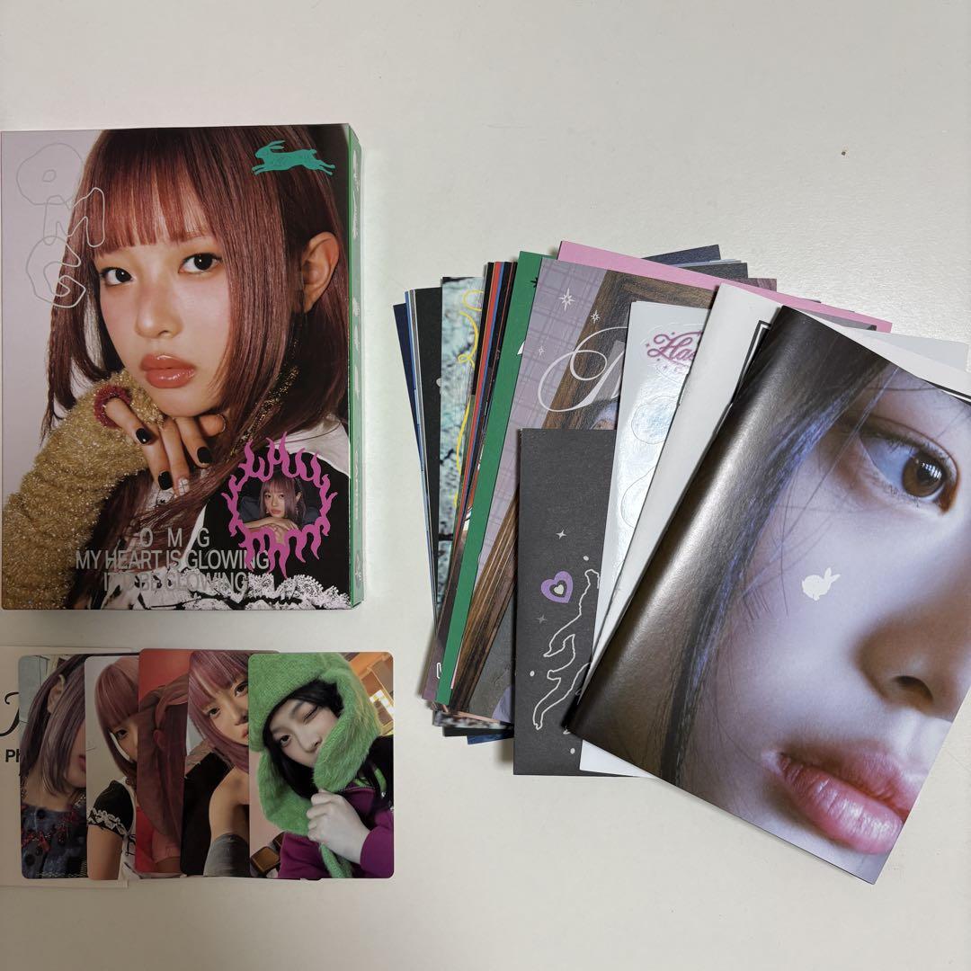 

[USED] NewJeans OMG Message Card ver. Hani with trading card