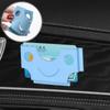 Car Sun Visor Card Clip Sunglasses Storage Box Magic Tape Clip Universal Auto Truck Internal Card Holder Sunshade Accessories