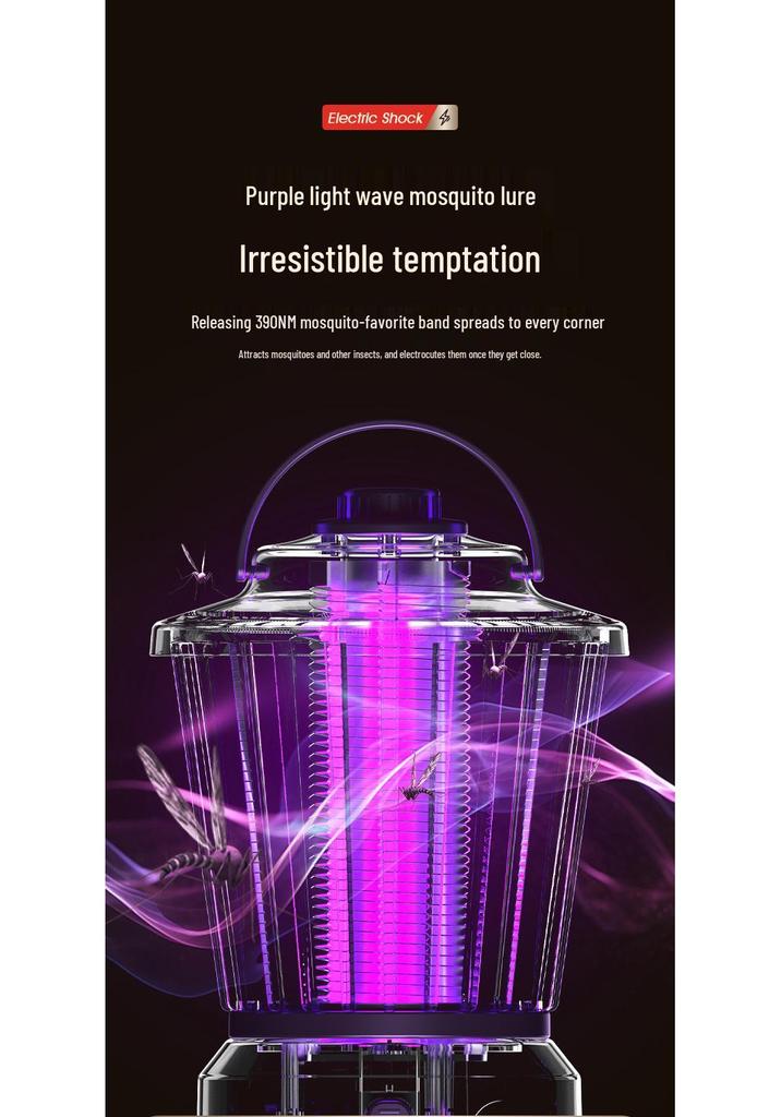 USB Rechargeable Indoor/Outdoor Electric Mosquito Killer Lamp