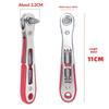 Adjustable Ratchet Wrench Multi-Function Quick Release Tool For Auto & Home Repairs