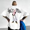 Dragon Ball Goku Short Manches Courtes Imprimé Bandai Ample Hommes et Femmes 2026 Été Respirant Sportif Mode Coton T-shirt