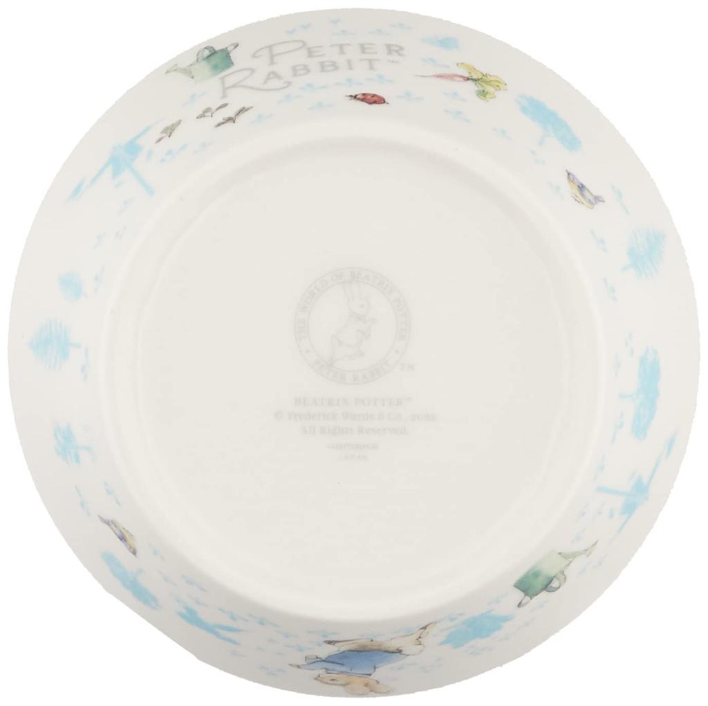 Peter Rabbit Made in Bowl, approx. 13cm, Microwave-Safe, Japan, PR561-358
