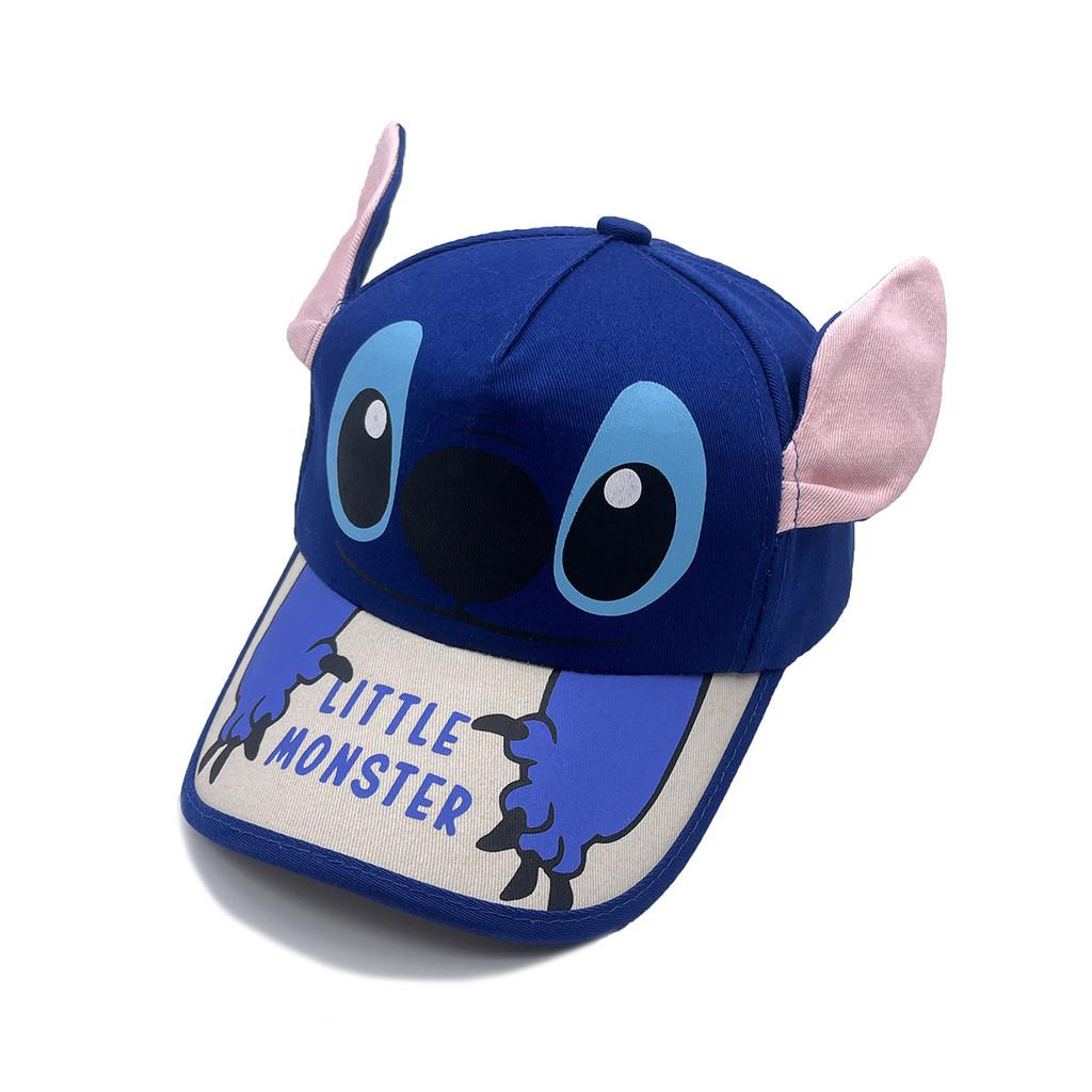 Baseball Cartoon Kids Cap With 3d Ears Sun Protection For Wear Casual