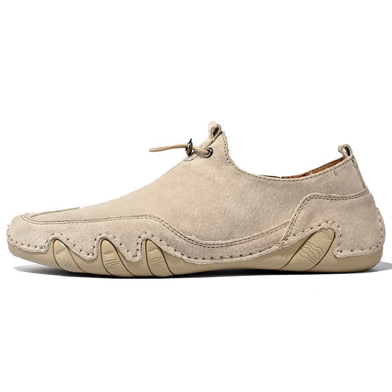 Toamnă din piele pentru bărbați, sport, tenis, barca, pantofi de mers, fund moale, respirabil, bărbați mari, ocazional, leneș, pantofi mari, barcă