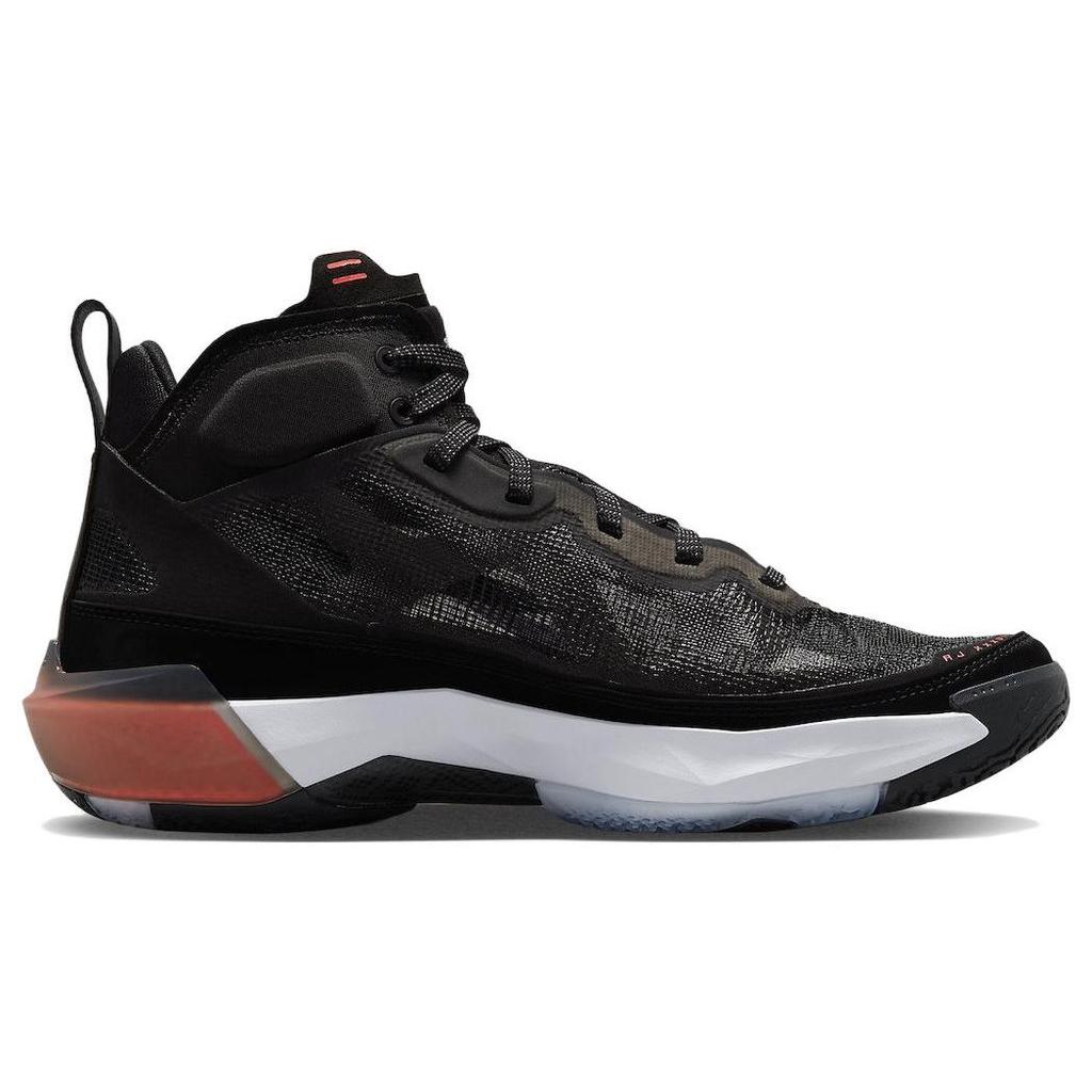 Air Jordan 37 Black Hot Punch Men Sneakers White Multi-Color DD6958-091