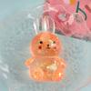Rabbit Squeeze Toy with Glitter Clear Cartoon Frog Shape Stress Relief Sensory Toy Anxiety Relieving Slow Rising Stress Ball Hand Toy
