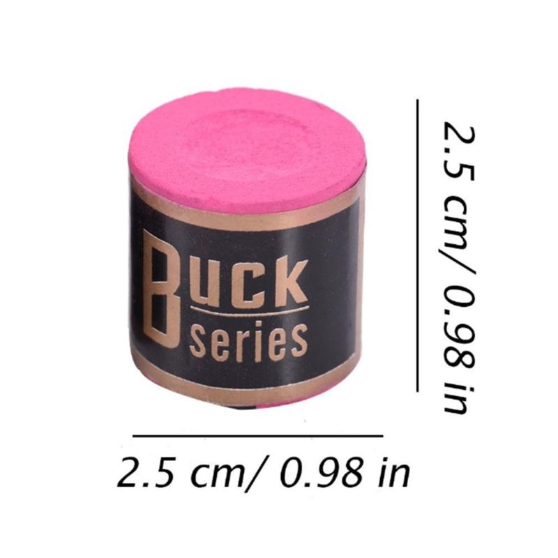 2 Stück Zylindrisches Snooker Billard Queue Pool Kreide Rutschfest Snooker Kreide Billard Puderkreiden Pool Queue Zubehör