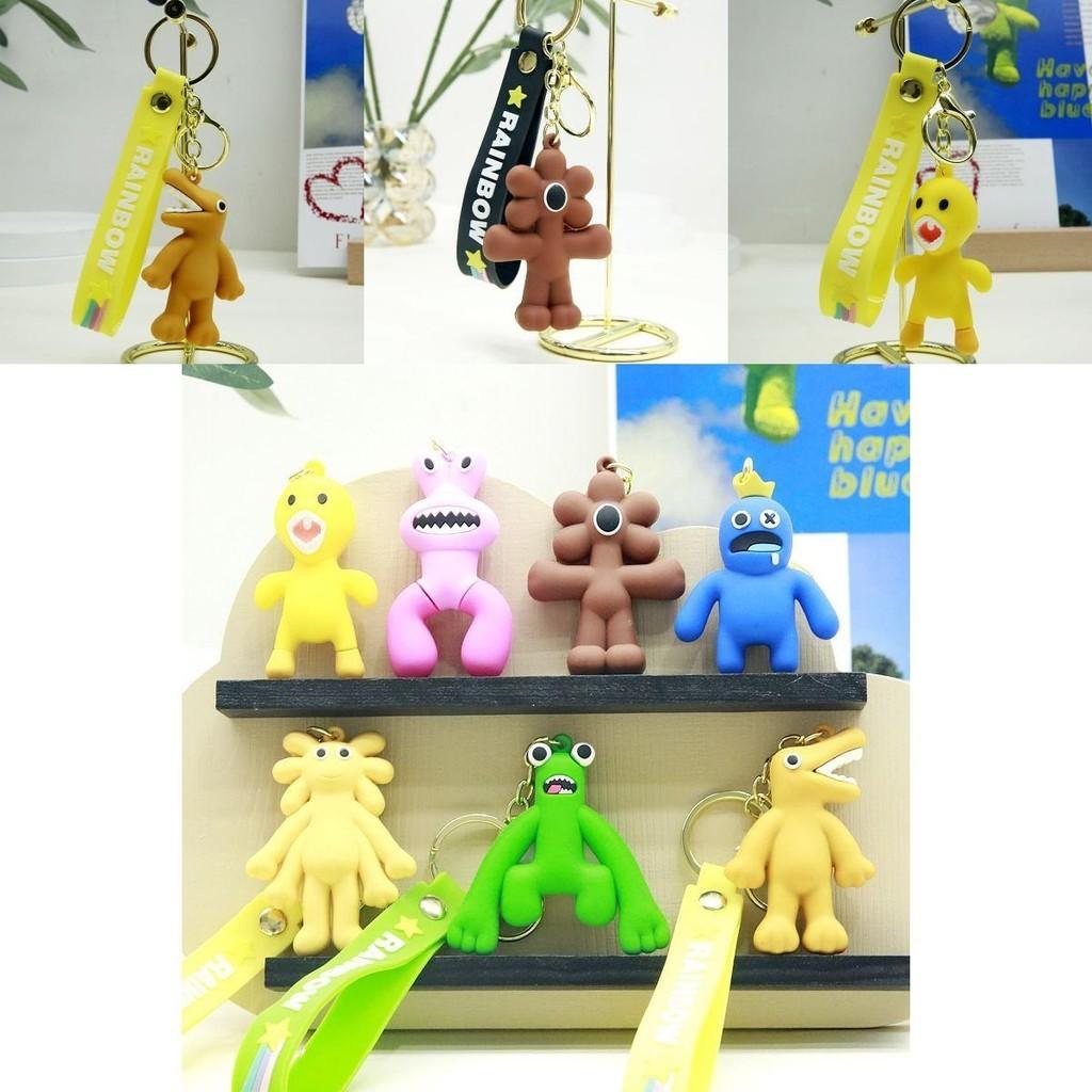 Stylish Roblox Rainbow Friends Pvc Keychain Kids Gift Xmas Ornament