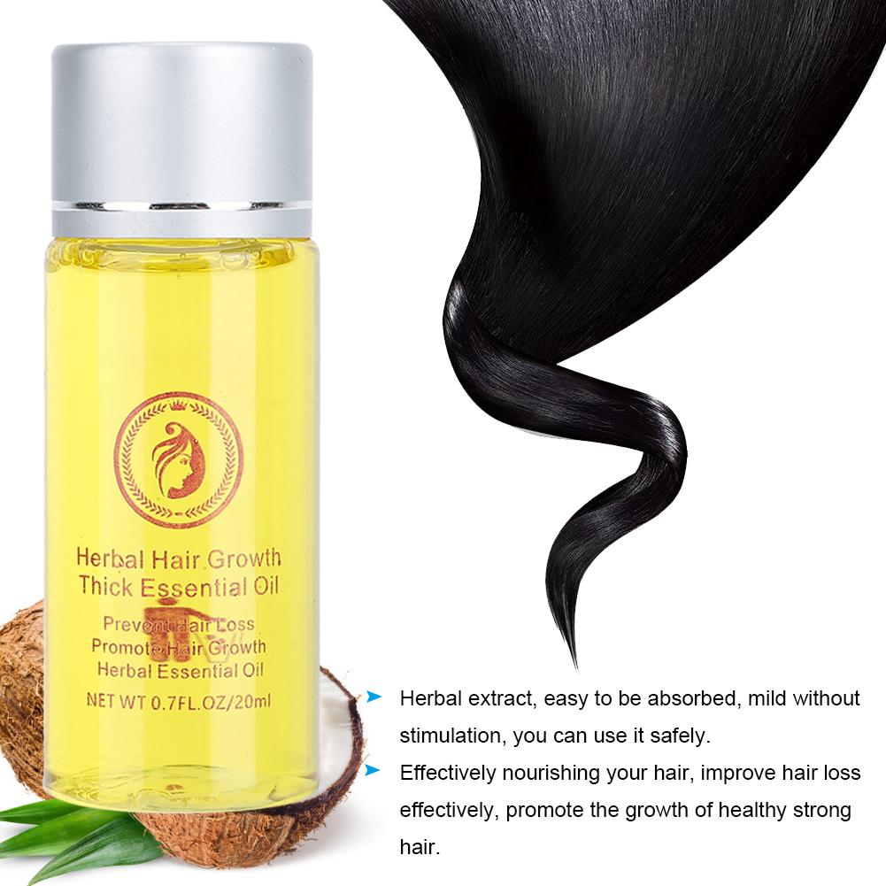 20ml Herbal Hair Essential Oil Hair Scalp Care Treatment Hair Growth Thick Essential Oil20ml