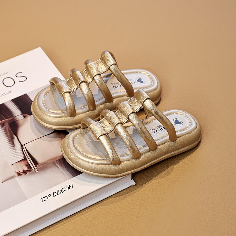 2026 Kindermode-Badeschuhe: Rutschfeste weiche Sohle Hausschuhe für Zuhause & Draußen, Koreanischer Stil Strandschuhe