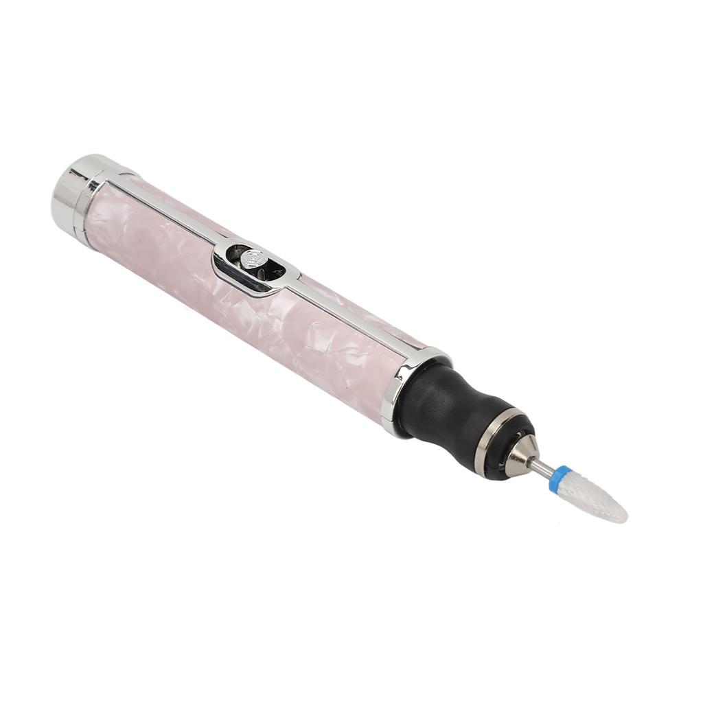 Electric Nail Polishing Machine USB Charging 20000RPM 4 Gear Adjustable High Speed Nail File Set