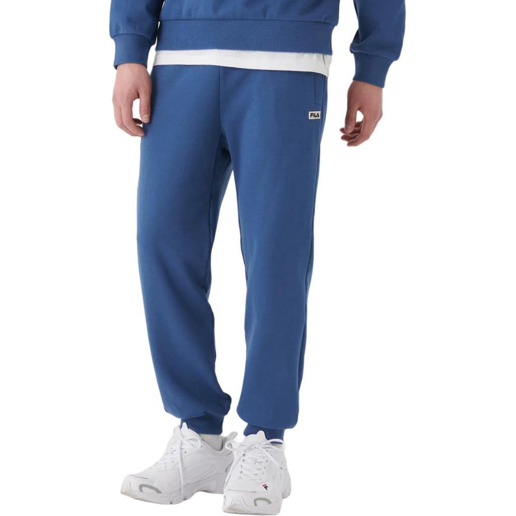Fila Casual Pants Unisex Blue Moderate Cuffed Pants FS2FPG1102X-IDB