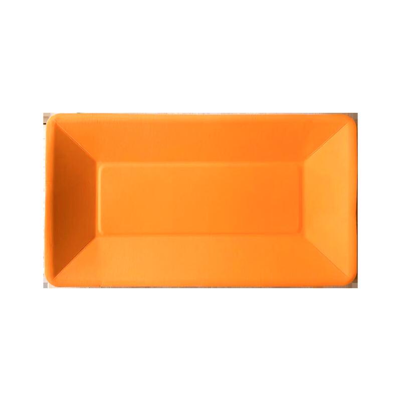 

OIMG Gilded Rectangular Disposable Paper Plates