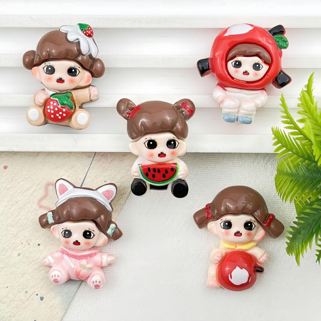 Cartoon Tiger Tooth Resin Accessories: Cute Hair Clips, Phone Cases, Keychains, Magnets, Ornaments for DIY and Handmade Projects